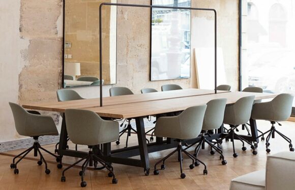 Table espace de travail Design et écoresponsable pour open space - FOR ME LAB