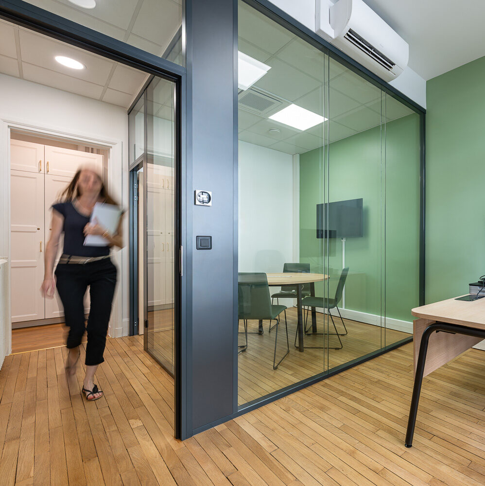 Axia Consultants - Aménagement espace réunion - Paris